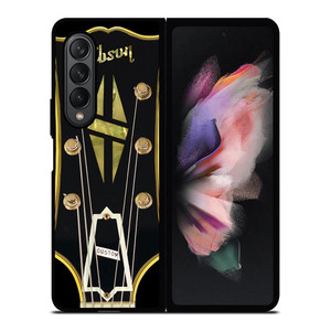 GIBSON GUITAR LOGO 2 Samsung Galaxy Z Fold 3 Case Cover