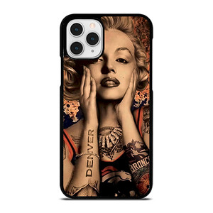 MARILYN MONROE TATTOO FAN ART iPhone 11 Pro Case