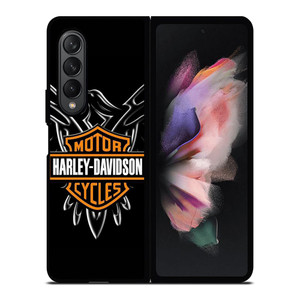 HARLEY DAVIDSON EAGLE LOGO Samsung Galaxy Z Fold 3 Case Cover