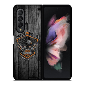 HARLEY DAVIDSON MADE WITH PRIDE Samsung Galaxy Z Fold 3 Case Cover
