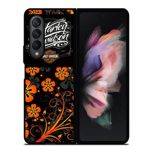 HARLEY DAVIDSON NEW Samsung Galaxy Z Fold 3 Case Cover HARLEY DAVIDSON NEW Samsung Galaxy Z Fold 3 Case Cover