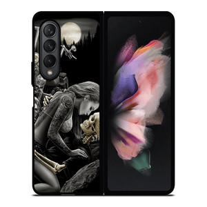 HARLEY DAVIDSON RIDER SKULL Samsung Galaxy Z Fold 3 Case Cover