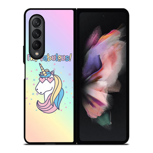 I'M FABULOUS UNICORN Samsung Galaxy Z Fold 3 Case Cover