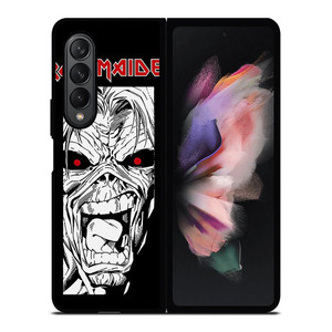 IRON MAIDEN BAND ICON LOGO Samsung Galaxy Z Fold 3 Case Cover