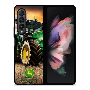JOHN DEERE TRACTOR Samsung Galaxy Z Fold 3 Case Cover JOHN DEERE TRACTOR Samsung Galaxy Z Fold 3 Case Cover