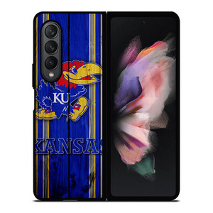 KANSAS JAYHAWKS LOGO Samsung Galaxy Z Fold 3 Case Cover