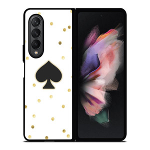 KATE SPADE NEW YORK LOGO GOLD Samsung Galaxy Z Fold 3 Case Cover