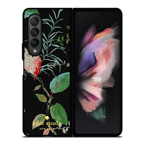 KATE SPADE OWLISH BLACK Samsung Galaxy Z Fold 3 Case Cover