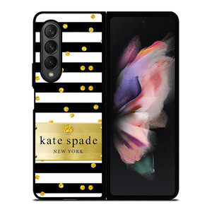 KATE SPADE POLKADOTS GOLD Samsung Galaxy Z Fold 3 Case Cover