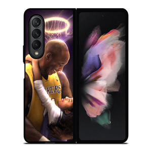 KOBE AND GIGI BRIANT Samsung Galaxy Z Fold 3 Case Cover