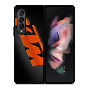 KTM SIMPLE LOGO Samsung Galaxy Z Fold 3 Case Cover KTM SIMPLE LOGO Samsung Galaxy Z Fold 3 Case Cover