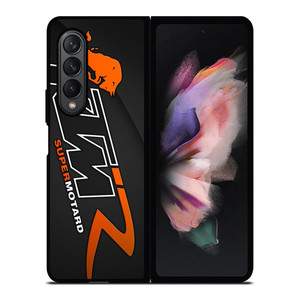 KTM SUPER MOTARD LOGO Samsung Galaxy Z Fold 3 Case Cover