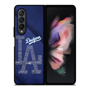 LA DODGERS BASEBALL TEAM LOS ANGELES Samsung Galaxy Z Fold 3 Case Cover