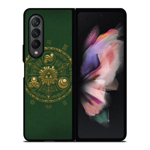 LEGEND OF ZELDA SHEIKAH LOGO Samsung Galaxy Z Fold 3 Case Cover LEGEND OF ZELDA SHEIKAH LOGO Samsung Galaxy Z Fold 3 Case Cover