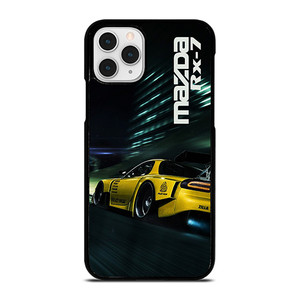 MAZDA RX7 SPEEDRACER YELLOW iPhone 11 Pro Case MAZDA RX7 SPEEDRACER YELLOW iPhone 11 Pro Case