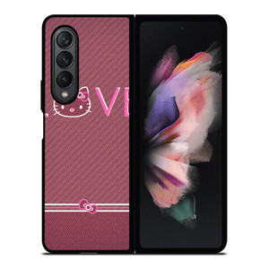 LOVE HELLO KITTY Samsung Galaxy Z Fold 3 Case Cover LOVE HELLO KITTY Samsung Galaxy Z Fold 3 Case Cover
