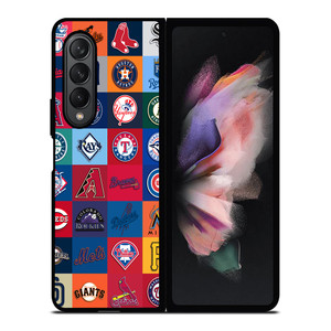MAJOR BASEBALL LEAGUE CLUB COLLAGE Samsung Galaxy Z Fold 3 Case Cover