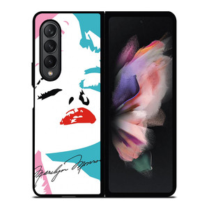 MARILYN MONROE SIGNATURE Samsung Galaxy Z Fold 3 Case Cover MARILYN MONROE SIGNATURE Samsung Galaxy Z Fold 3 Case Cover