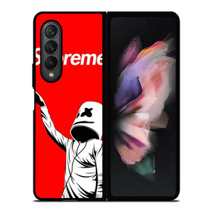 MARSHMALLOW X SUPREME Samsung Galaxy Z Fold 3 Case Cover MARSHMALLOW X SUPREME Samsung Galaxy Z Fold 3 Case Cover