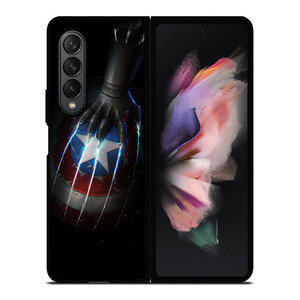 MARVEL STUDIOS CAPTAIN AMERIKA SHIELD Samsung Galaxy Z Fold 3 Case Cover MARVEL STUDIOS CAPTAIN AMERIKA SHIELD Samsung Galaxy Z Fold 3 Case Cover