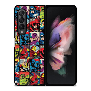 MARVEL SUPERHEROES CLASSIC COMIC Samsung Galaxy Z Fold 3 Case Cover