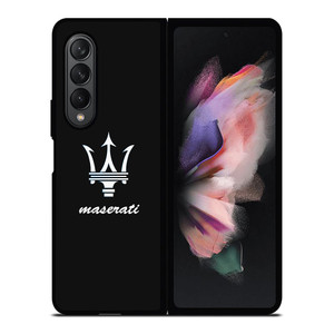 MASERATI BLACK Samsung Galaxy Z Fold 3 Case Cover