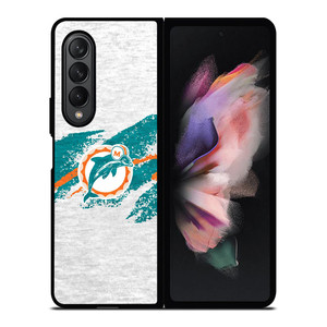 MIAMI DOLPHINS LOGO ICON Samsung Galaxy Z Fold 3 Case Cover