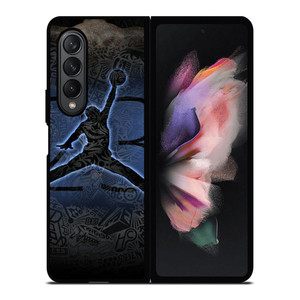 MICHAEL JORDAN AIR ART Samsung Galaxy Z Fold 3 Case Cover