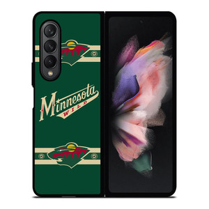 MINNESOTA WILD LOGO Samsung Galaxy Z Fold 3 Case Cover