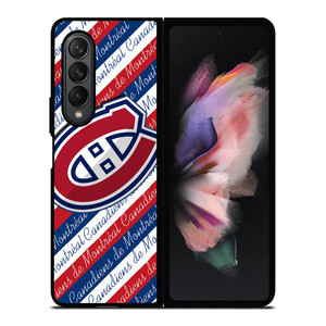 MONTREAL CANADIENS HOCKEY LOGO EMBLEM Samsung Galaxy Z Fold 3 Case Cover
