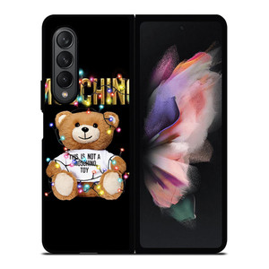 MOSCHINO BEAR IS NOT A TOY Samsung Galaxy Z Fold 3 Case Cover
