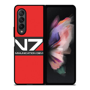 N7 MASS EFFECT IOS Samsung Galaxy Z Fold 3 Case Cover