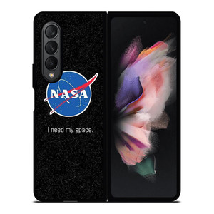 NASA I NEED MY SPACE Samsung Galaxy Z Fold 3 Case Cover