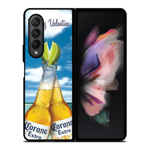 NEW CORONA BEER Samsung Galaxy Z Fold 3 Case Cover NEW CORONA BEER Samsung Galaxy Z Fold 3 Case Cover