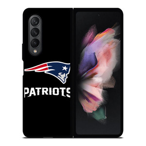 NEW ENGLAND PATRIOTS LOGO BLACK Samsung Galaxy Z Fold 3 Case Cover