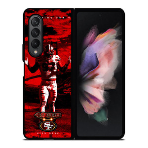 NICK BOSA 97 SAN FRANCISCO 49ERS Samsung Galaxy Z Fold 3 Case Cover