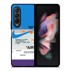 NIKE AIR JORDAN OFF WHITE Samsung Galaxy Z Fold 3 Case Cover
