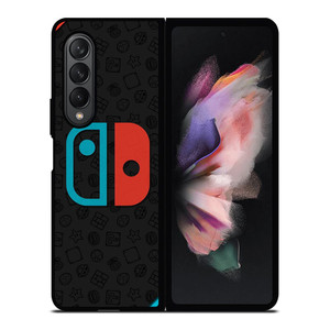 NINTENDO SWITCH CONSOLE SYMBOL Samsung Galaxy Z Fold 3 Case Cover NINTENDO SWITCH CONSOLE SYMBOL Samsung Galaxy Z Fold 3 Case Cover