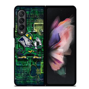 NOTRE DAME FIGHTING LOGO ICON Samsung Galaxy Z Fold 3 Case Cover NOTRE DAME FIGHTING LOGO ICON Samsung Galaxy Z Fold 3 Case Cover