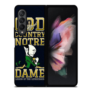 NOTRE DAME GOD COUNTRY Samsung Galaxy Z Fold 3 Case Cover