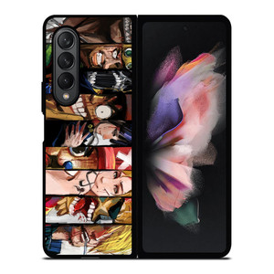 ONE PIECE CHARACTER COLLAGE Samsung Galaxy Z Fold 3 Case Cover