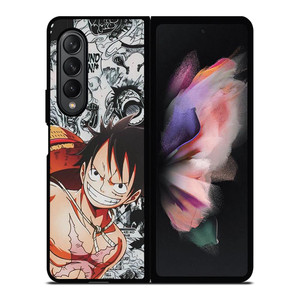 ONE PIECE LUFFY COMIC Samsung Galaxy Z Fold 3 Case Cover ONE PIECE LUFFY COMIC Samsung Galaxy Z Fold 3 Case Cover