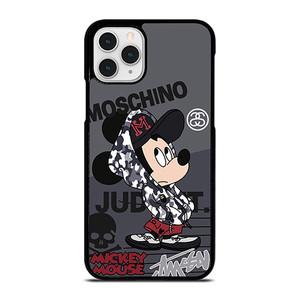 MICKEY MOUSE CAMO X MOSCHINO X STUSSY iPhone 11 Pro Case MICKEY MOUSE CAMO X MOSCHINO X STUSSY iPhone 11 Pro Case
