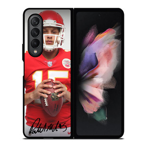 PATRICK MAHOMES KANSAS CITY CHIEFS Samsung Galaxy Z Fold 3 Case Cover PATRICK MAHOMES KANSAS CITY CHIEFS Samsung Galaxy Z Fold 3 Case Cover