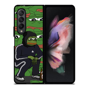 PEPE THE FROG TSM Samsung Galaxy Z Fold 3 Case Cover PEPE THE FROG TSM Samsung Galaxy Z Fold 3 Case Cover