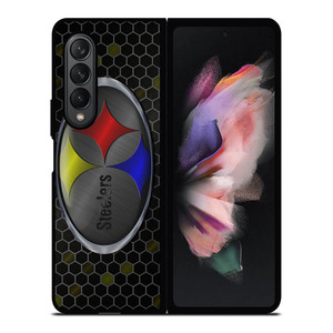 PITTSBURGH STEELERS NFL LOGO Samsung Galaxy Z Fold 3 Case Cover PITTSBURGH STEELERS NFL LOGO Samsung Galaxy Z Fold 3 Case Cover