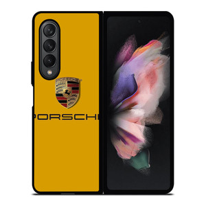 PORSCHE LOGO 3 Samsung Galaxy Z Fold 3 Case Cover PORSCHE LOGO 3 Samsung Galaxy Z Fold 3 Case Cover