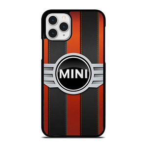 MINI COPER LOGO BLACK RED STRIPES iPhone 11 Pro Case MINI COPER LOGO BLACK RED STRIPES iPhone 11 Pro Case