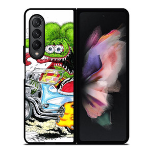 RAT FINK HOT ROD Samsung Galaxy Z Fold 3 Case Cover RAT FINK HOT ROD Samsung Galaxy Z Fold 3 Case Cover