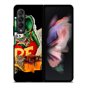 RAT FINK SPEEDLESS 3 Samsung Galaxy Z Fold 3 Case Cover RAT FINK SPEEDLESS 3 Samsung Galaxy Z Fold 3 Case Cover